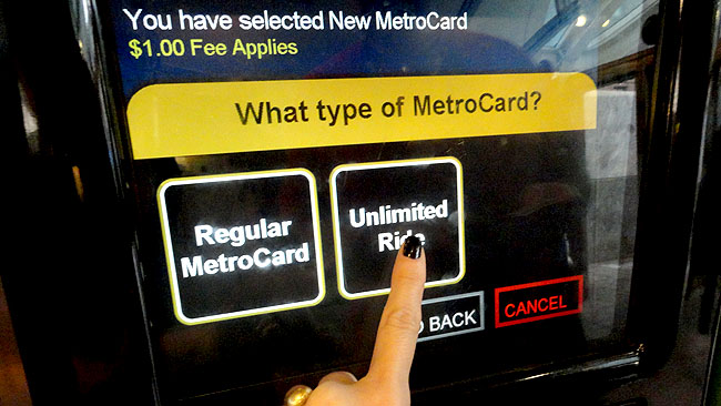 MetroCard-Nova-York-Unlimited-Ride