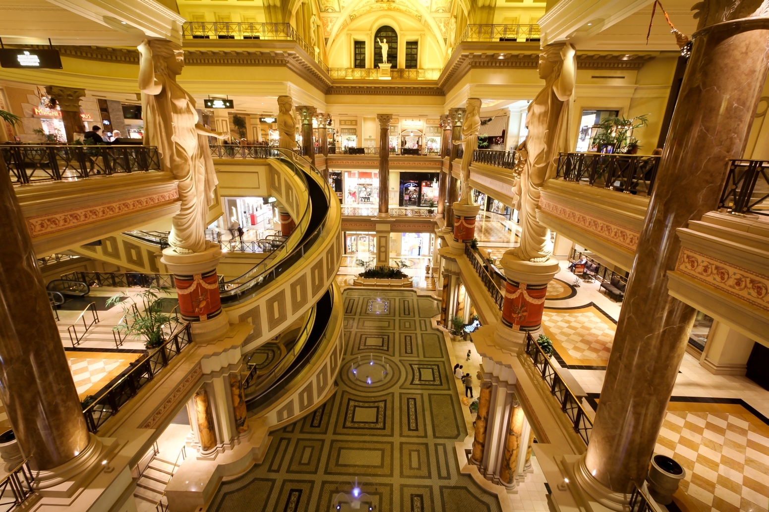 Shops, Shopping Center, Mall, The Forum Shops at Caesars, Caesars Palace  Hotel, Las Vegas Strip, Las Vegas, Nevada, USA Stock Photo - Alamy